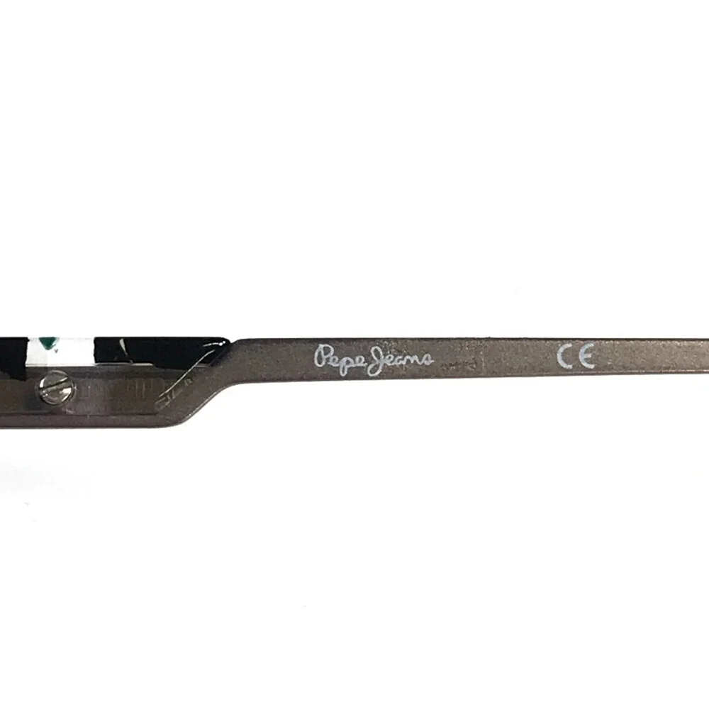 Pepe Jeans Eyeglasses Frames Jeff PJ1302 C2 Gunmetal Square Full Rim 52-17-140